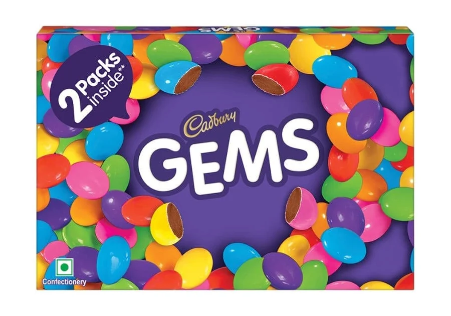 Cadbury Gems Chocolate Duo Pack